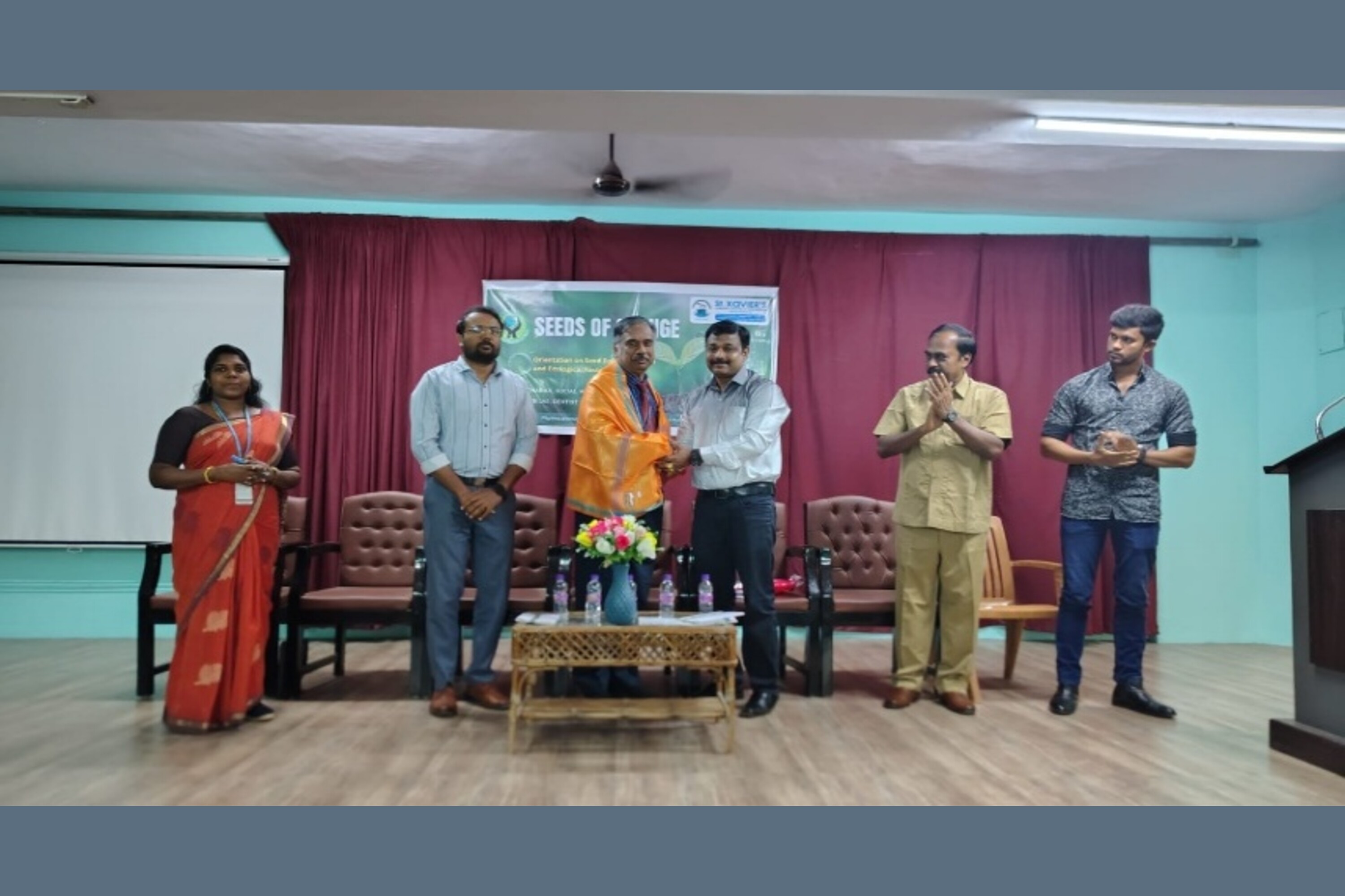 Seminar on “Seeds of Change- Orientation on Seedball Preparation and Ecological Restoration” at Einstein Seminar Hall, on 05.03.2026
